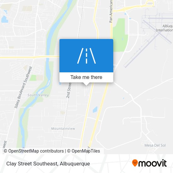 Mapa de Clay Street Southeast