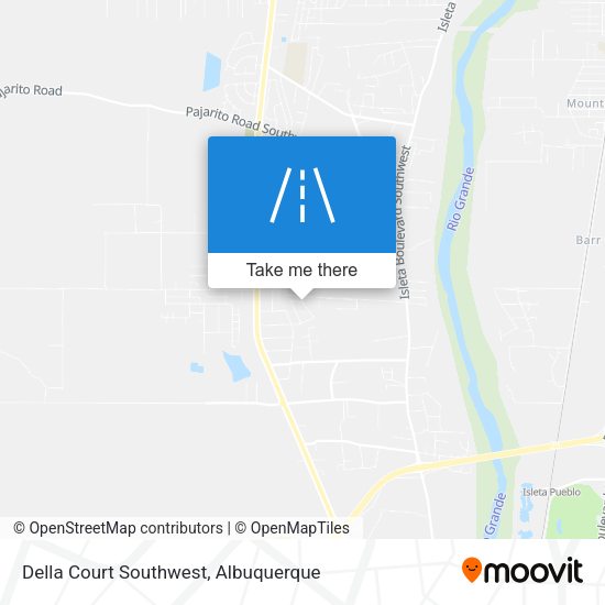 Della Court Southwest map