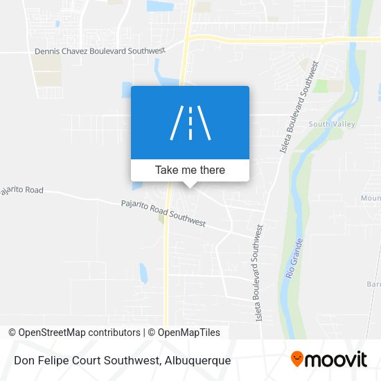 Mapa de Don Felipe Court Southwest