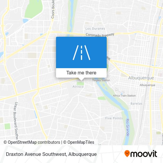 Draxton Avenue Southwest map