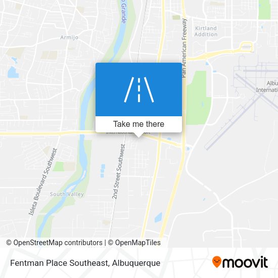 Fentman Place Southeast map