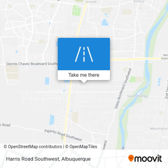 Mapa de Harris Road Southwest