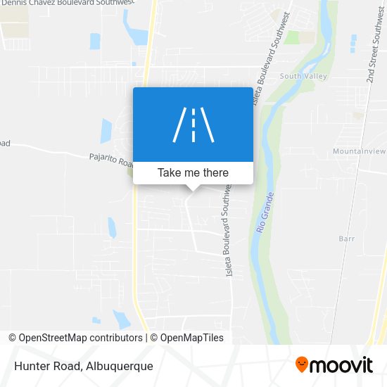 Mapa de Hunter Road