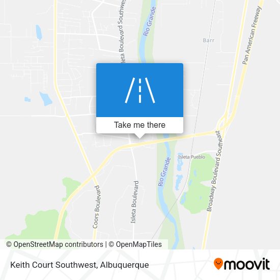 Keith Court Southwest map