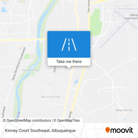 Mapa de Kinney Court Southeast