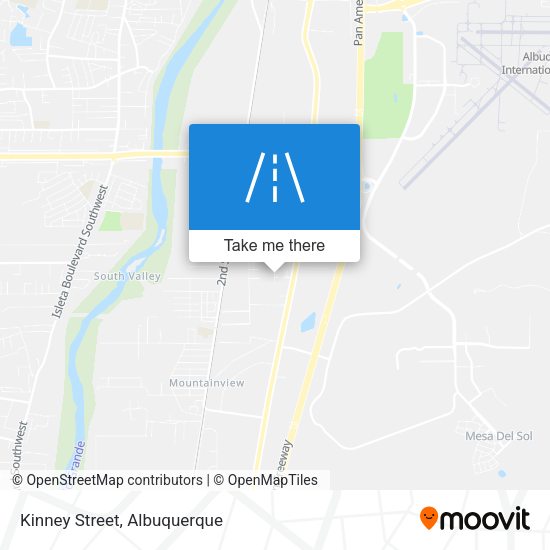 Mapa de Kinney Street