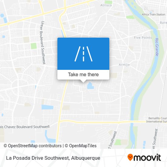 Mapa de La Posada Drive Southwest