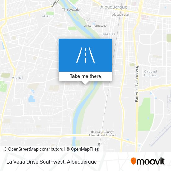 Mapa de La Vega Drive Southwest