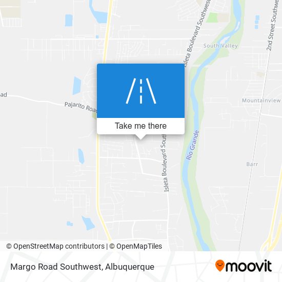 Mapa de Margo Road Southwest