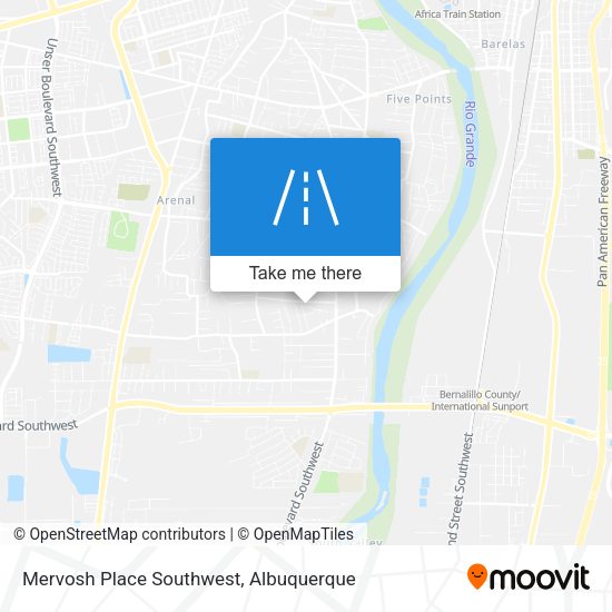 Mervosh Place Southwest map