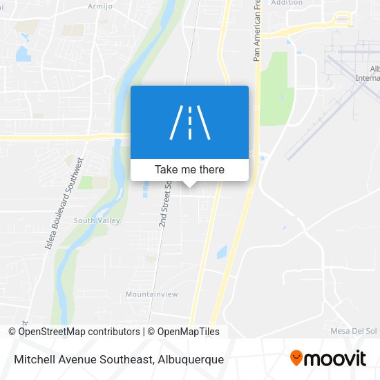 Mitchell Avenue Southeast map
