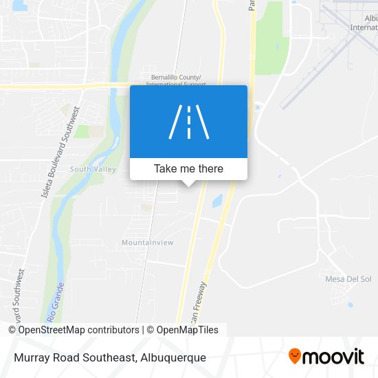 Mapa de Murray Road Southeast