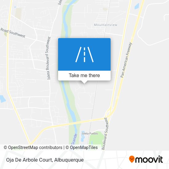 Oja De Arbole Court map