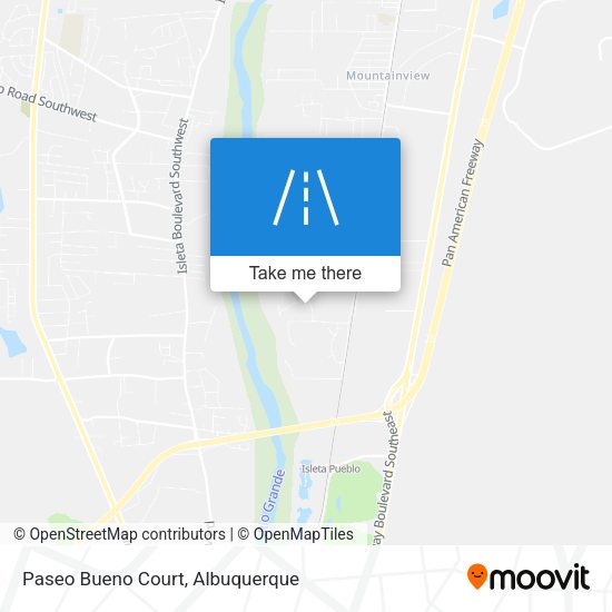 Mapa de Paseo Bueno Court