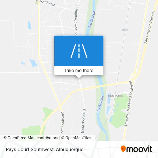 Mapa de Rays Court Southwest
