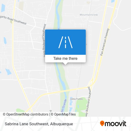 Mapa de Sabrina Lane Southwest