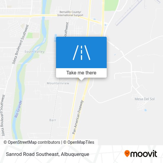 Sanrod Road Southeast map