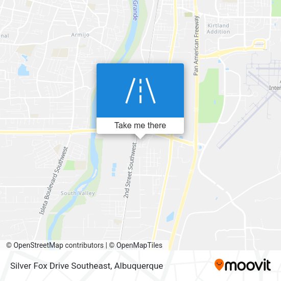 Silver Fox Drive Southeast map