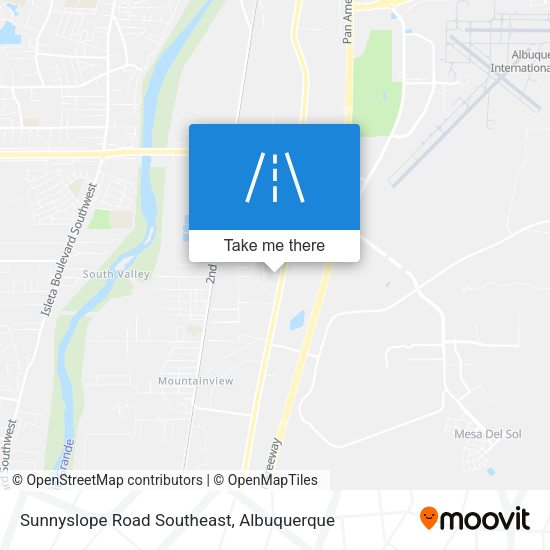Mapa de Sunnyslope Road Southeast
