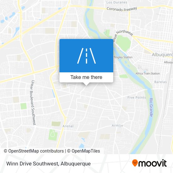 Mapa de Winn Drive Southwest