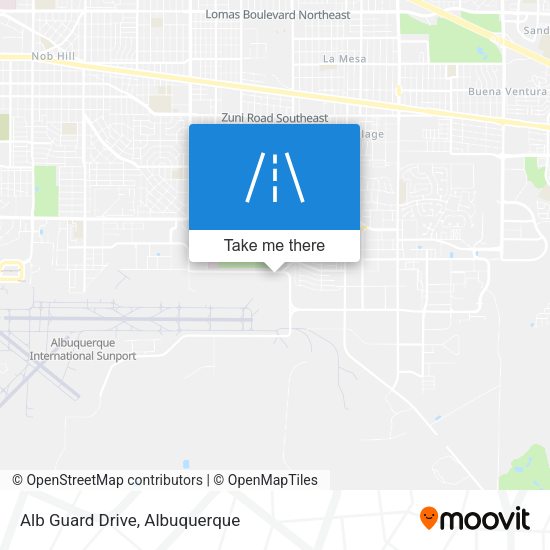 Alb Guard Drive map