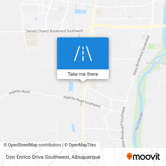 Mapa de Don Enrico Drive Southwest