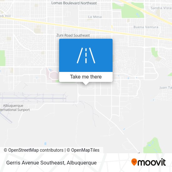 Gerris Avenue Southeast map