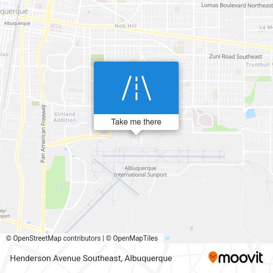 Mapa de Henderson Avenue Southeast
