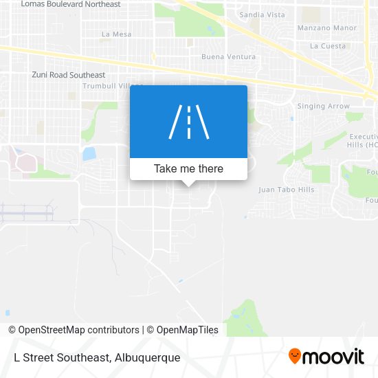 L Street Southeast map