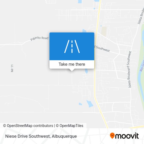 Mapa de Niese Drive Southwest