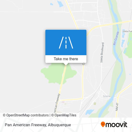 Mapa de Pan American Freeway