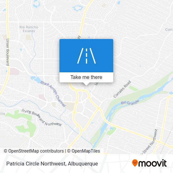 Patricia Circle Northwest map