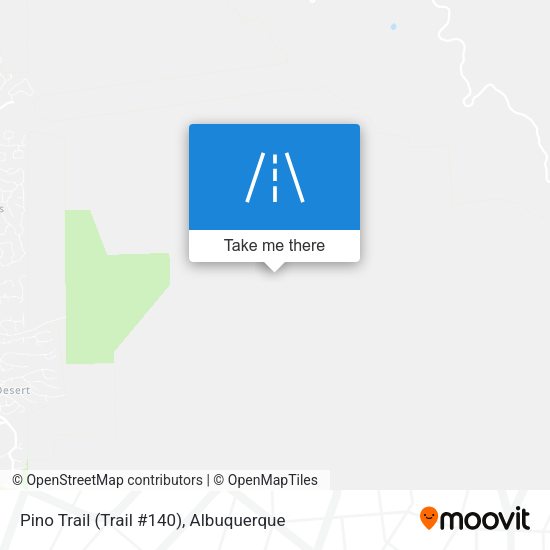 Pino Trail (Trail #140) map