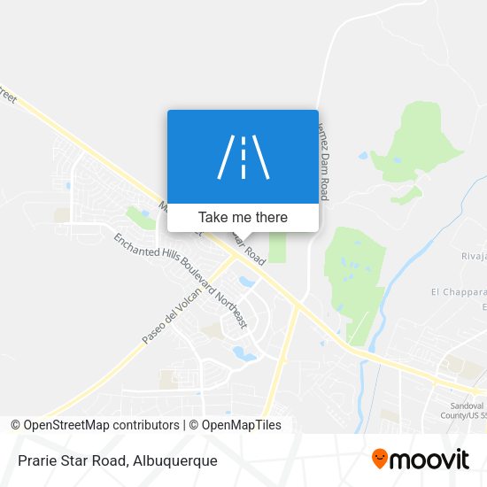 Mapa de Prarie Star Road