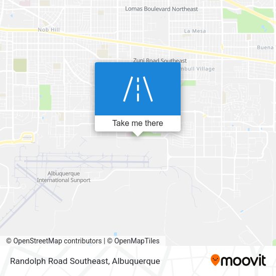Mapa de Randolph Road Southeast