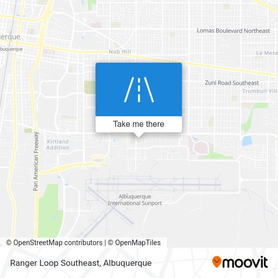 Mapa de Ranger Loop Southeast