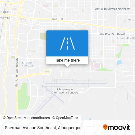 Sherman Avenue Southeast map