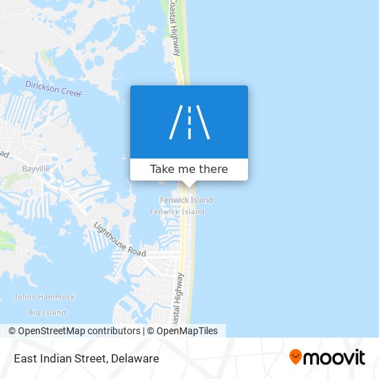 Mapa de East Indian Street