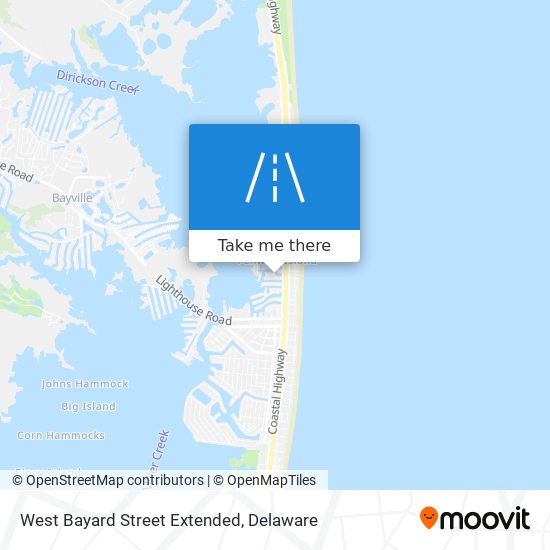 West Bayard Street Extended map