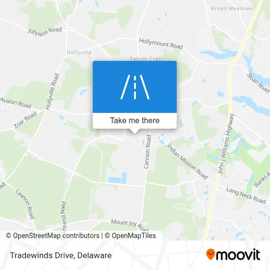 Tradewinds Drive map
