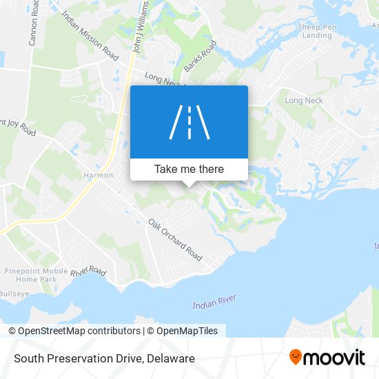 Mapa de South Preservation Drive