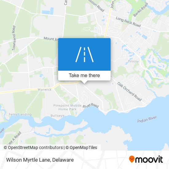 Mapa de Wilson Myrtle Lane