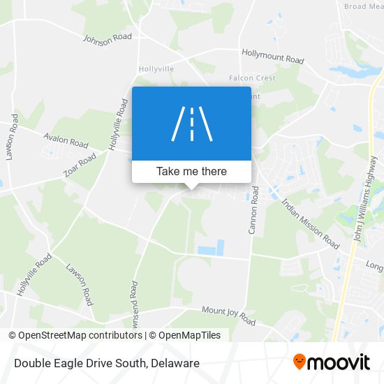 Double Eagle Drive South map
