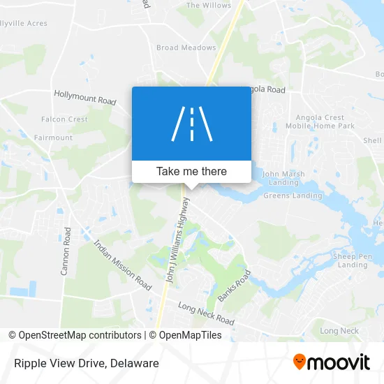 Ripple View Drive map