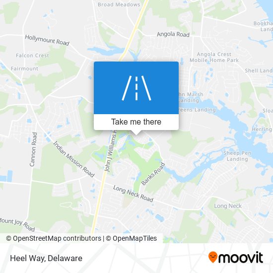 Mapa de Heel Way