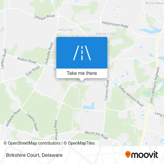 Birkshire Court map