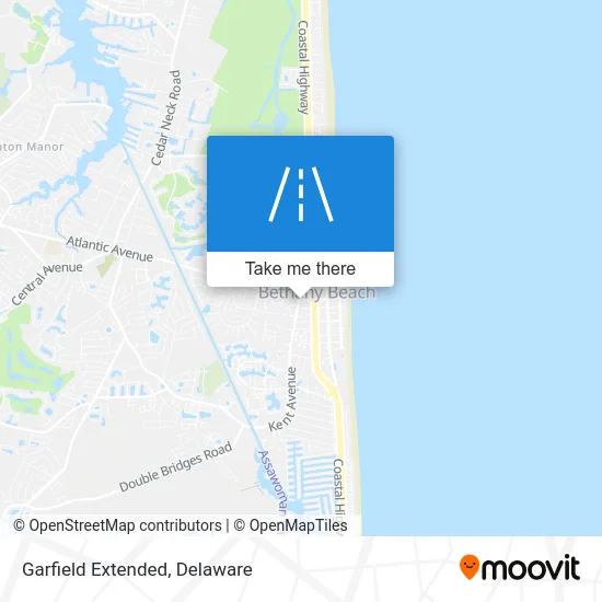 Garfield Extended map