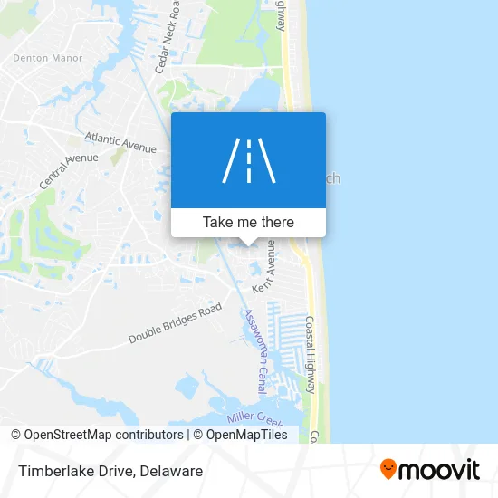 Timberlake Drive map