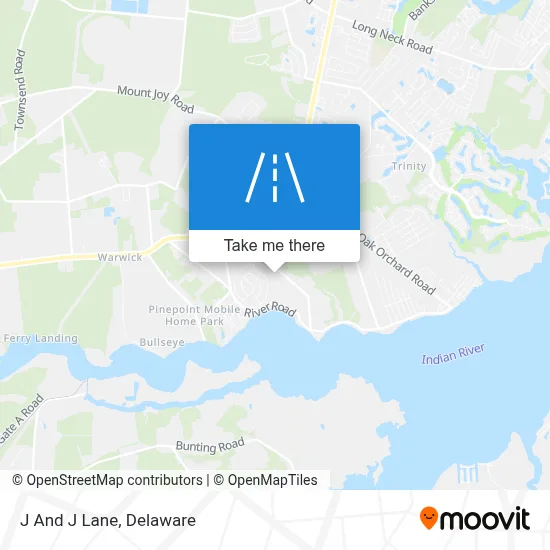 J And J Lane map