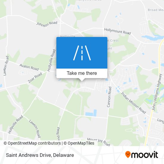 Mapa de Saint Andrews Drive